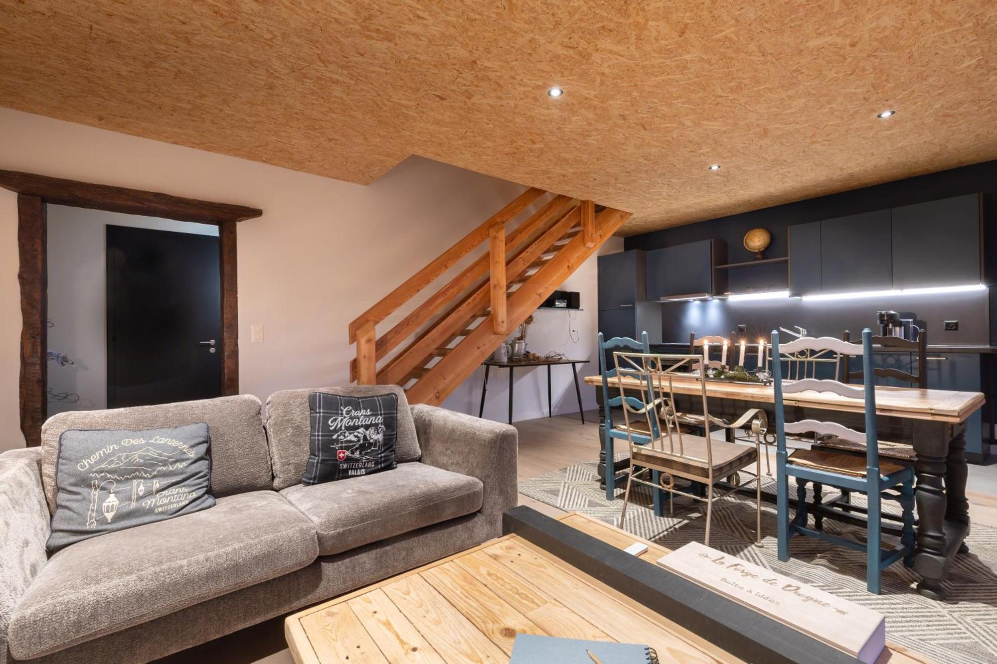 B&B La Forge De Diogne Crans-Montana Dış mekan fotoğraf
